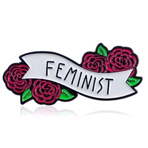 Jewelry - NEW Feminist Enamel Pin - FREE With any bundle